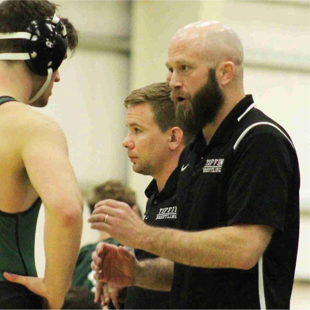 Joes Simcoe coaching wrestling